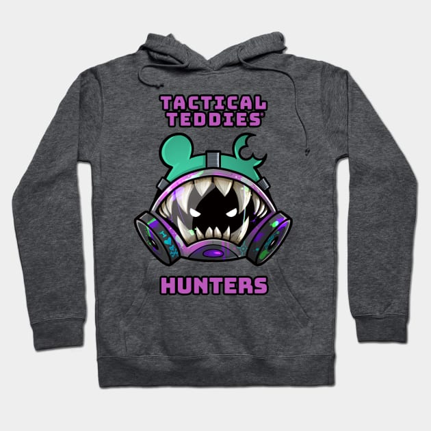 Tactical Teddies ® logo and Hunters crest Hoodie by hiwez